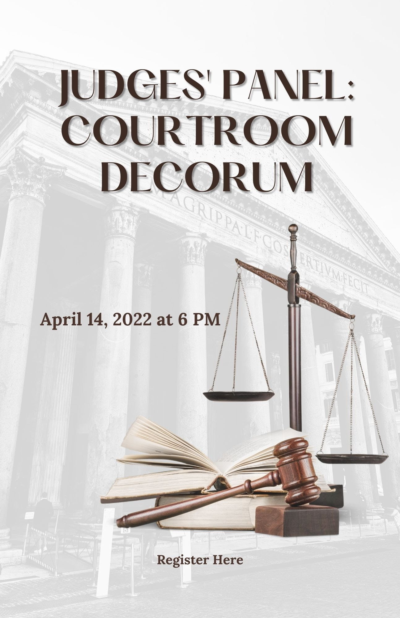 YLC Presents: Judge’s Panel: Courtroom Decorum