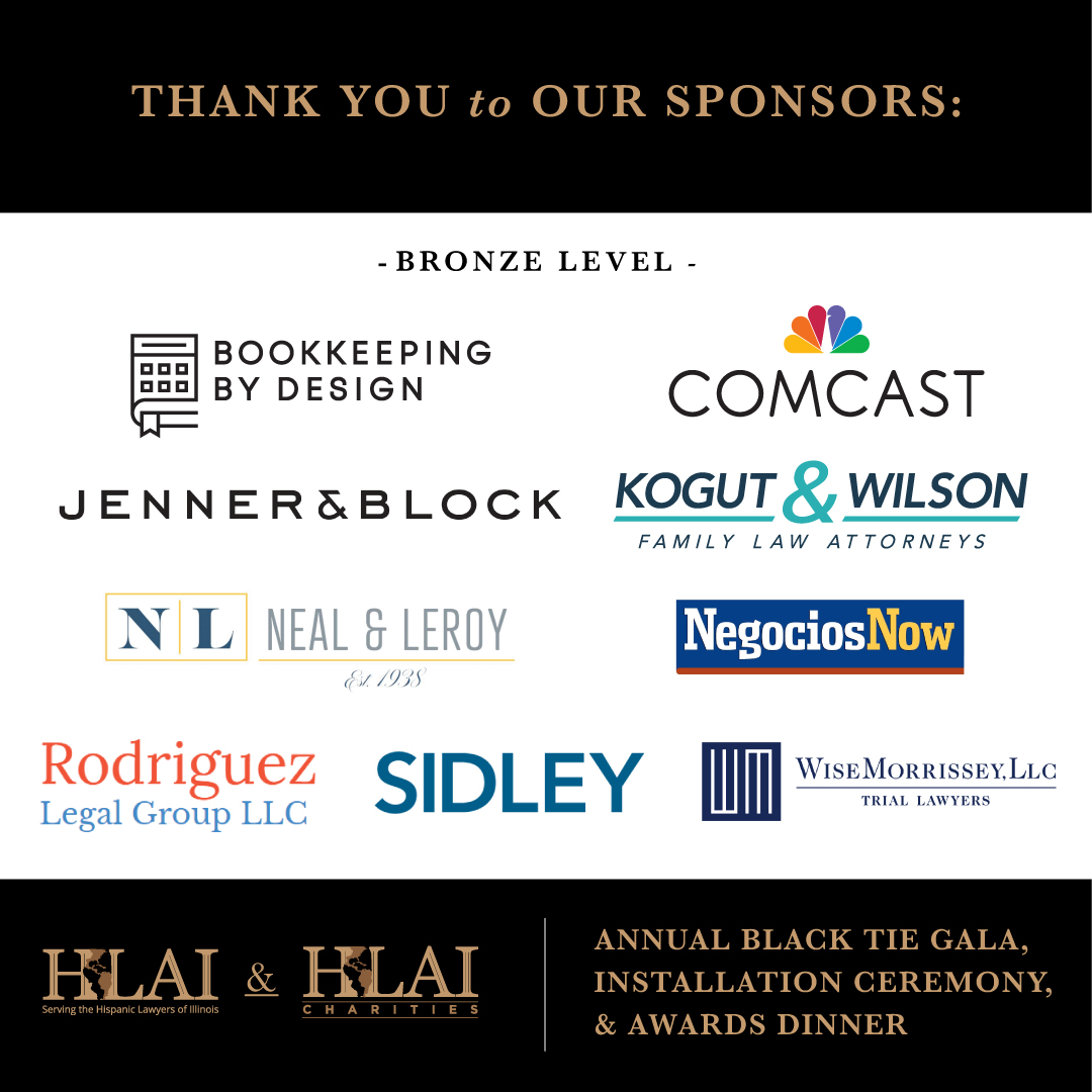 SPECIAL THANKS TO OUR GALA SPONSORS!