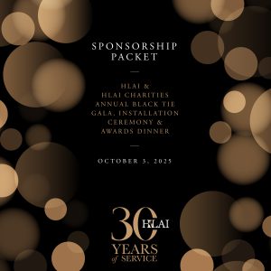 2025 HLAI & HLAI Charities Black Tie Gala Sponsorship Opportunities