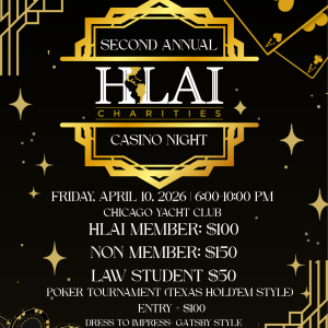 HLAI CHARITIES 2NDCASINO NIGHT: HLAI MEMBER TICKETS